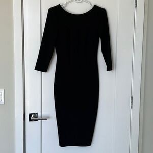Elegant Black Women's Dress